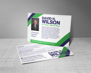 David H Wilson - Mayor Postcards