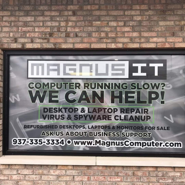 Magnus IT Window Graphic