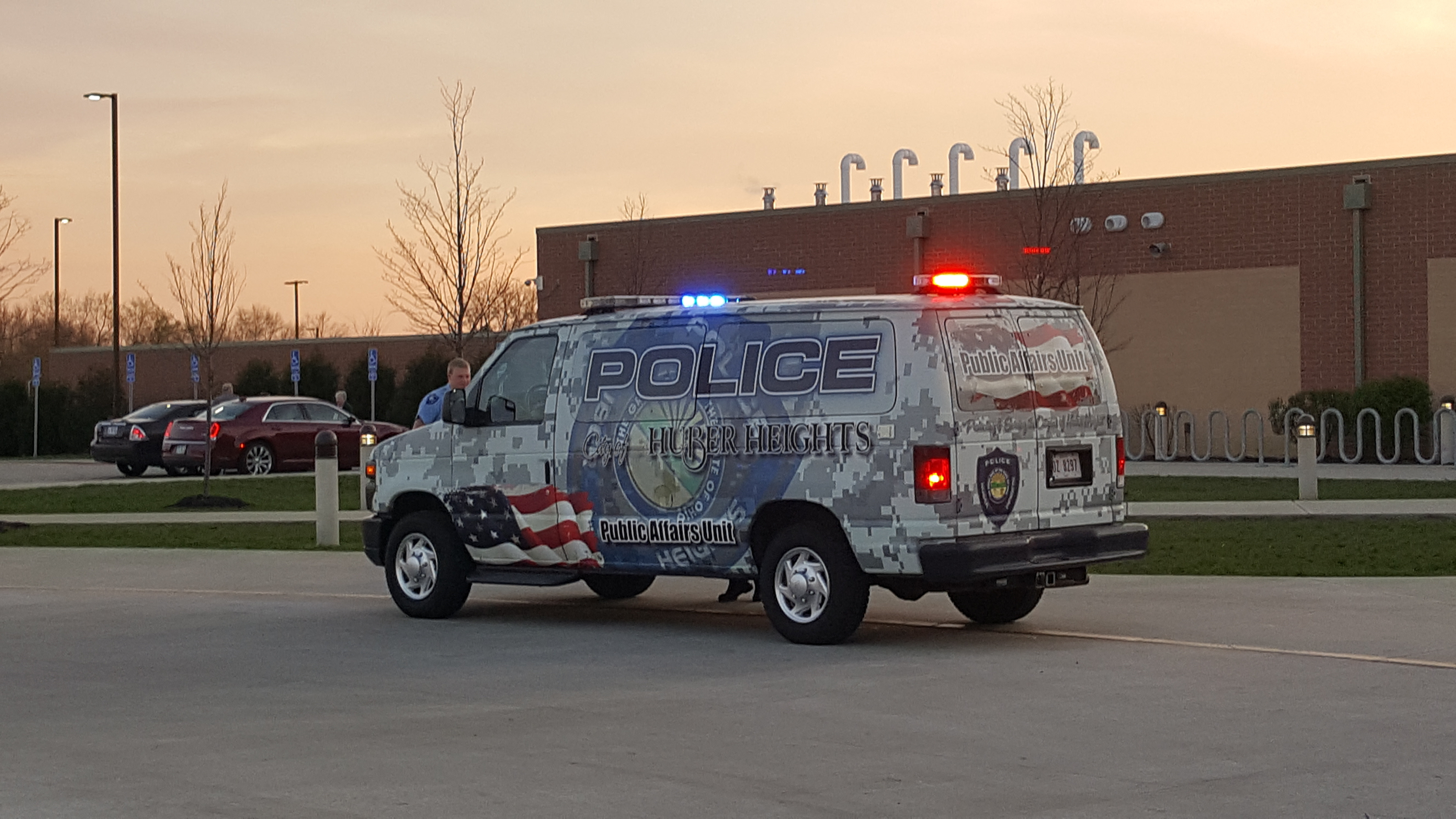 Huber Heights Police Public Affairs Vehicle