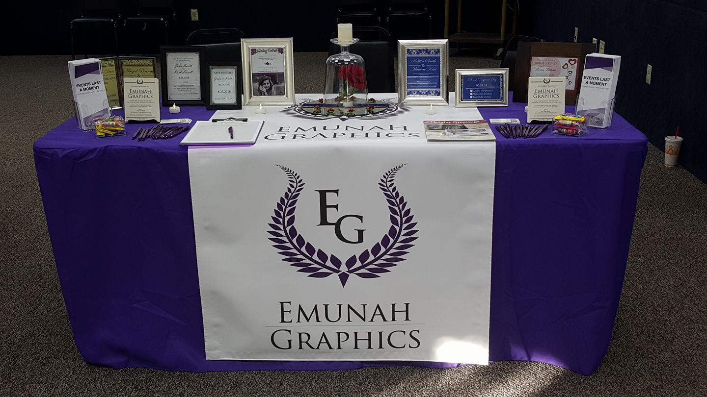 Emunah Graphics Convention Booth